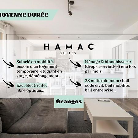 Suite Granges En Rez-De-Jardin Pour 4 Voyageurs Lyon Exterior photo