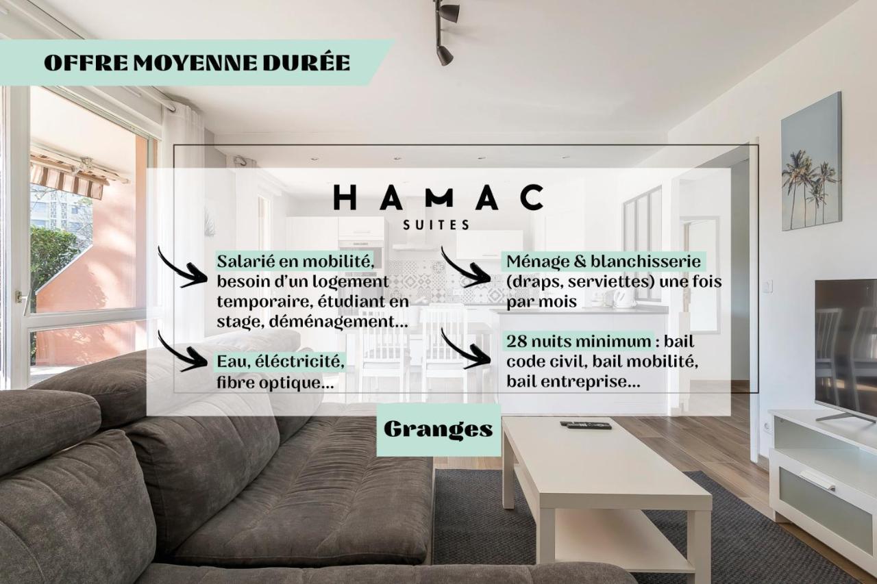 Suite Granges En Rez-De-Jardin Pour 4 Voyageurs Lyon Exterior photo